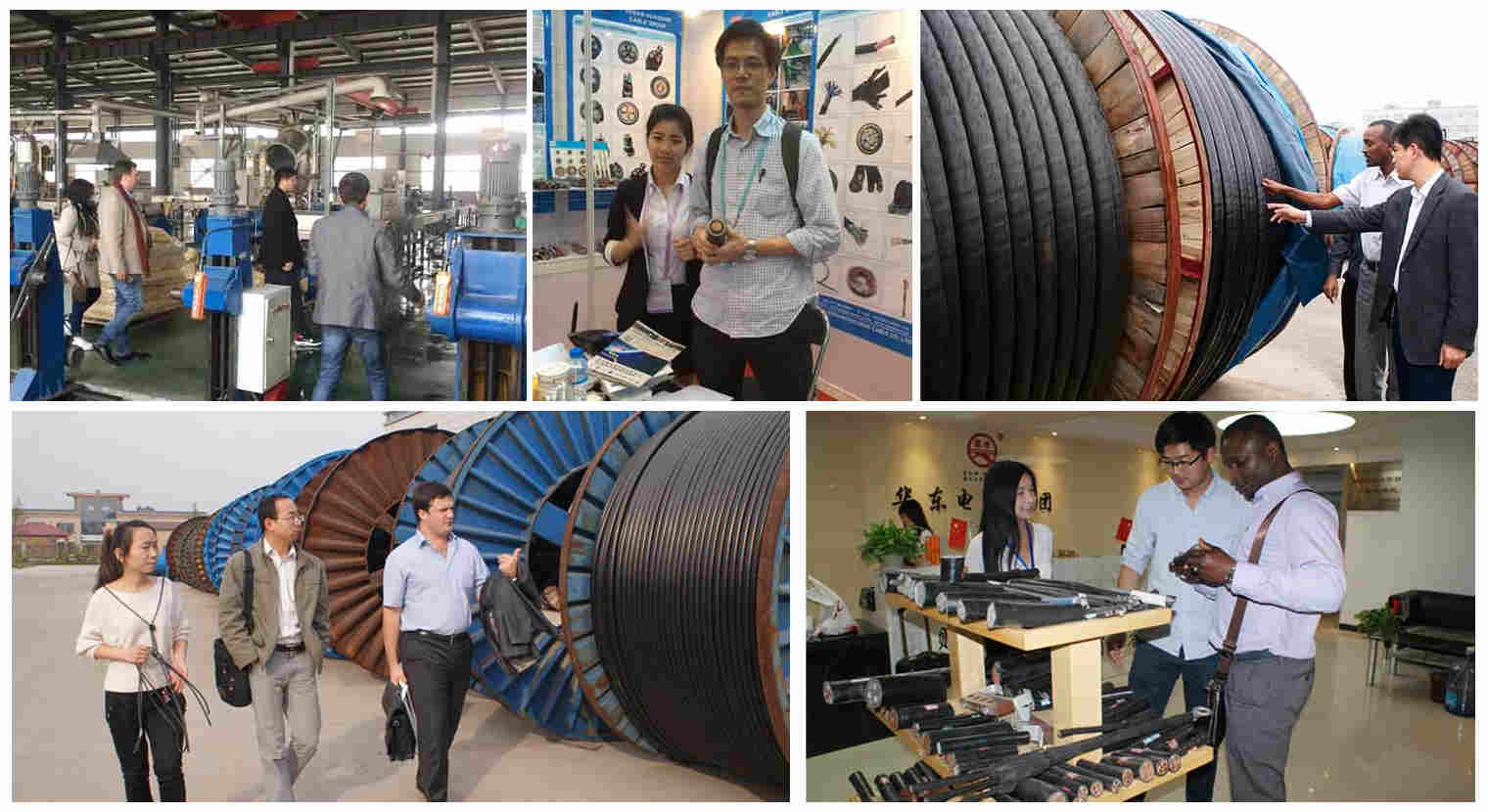 huadong 4 core armoured cable customer cases