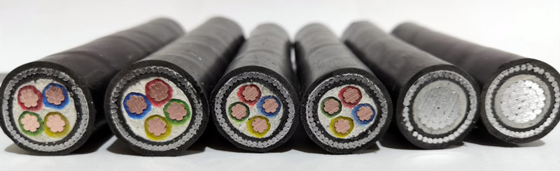 Underground Electrical Armoured Cable 5 Core Power Cable 6mm 10mm